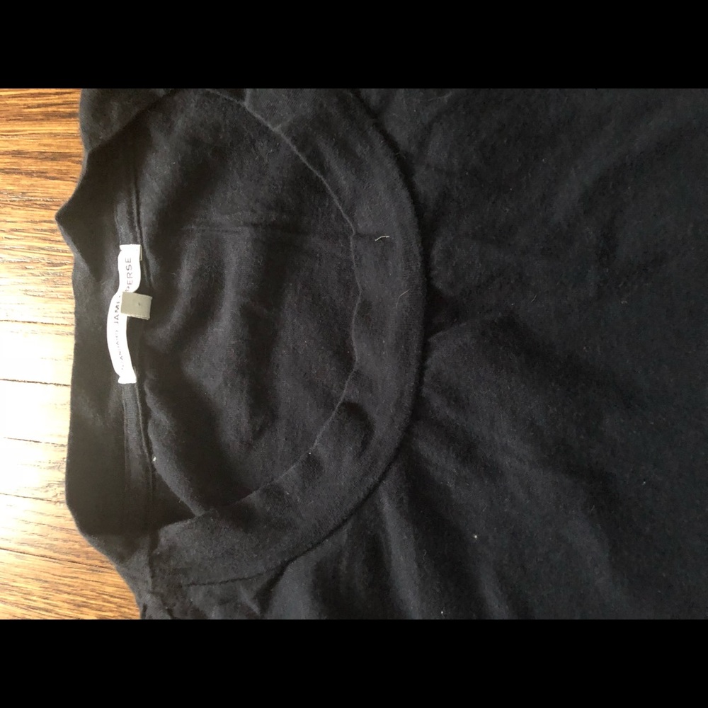 James perse t-shirt long navy size 1